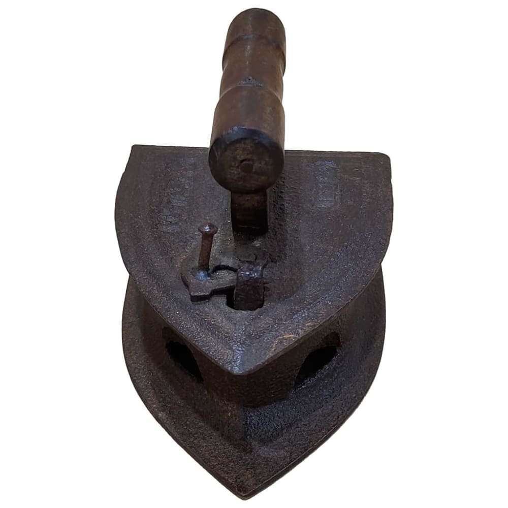 Bügeleisen aus Eisen handgefertigte Ausführung 18x12x20 cm -
