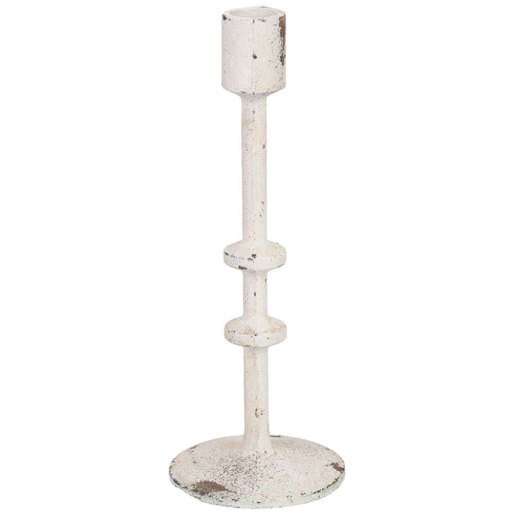 Chandelier en métal blanc 9x9x23 cm Chandelier en métal blanc 9x9x23 cm