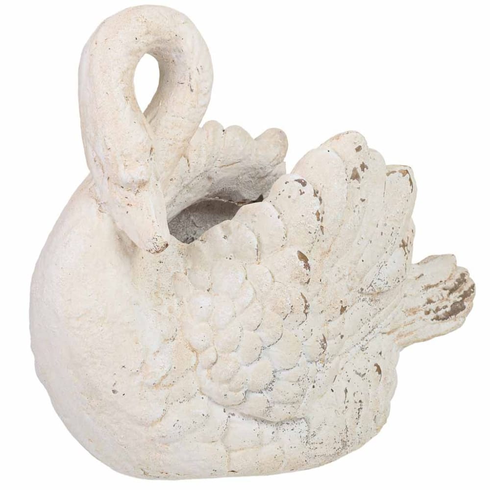 Cache-pot de cygne en