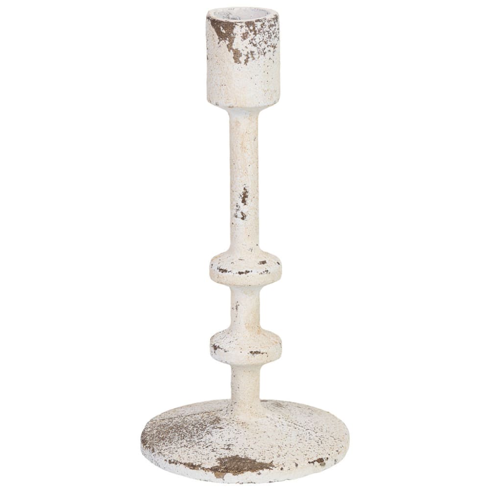 Chandelier en métal blanc 9x9x18 cm Chandelier en métal blanc 9x9x18 cm