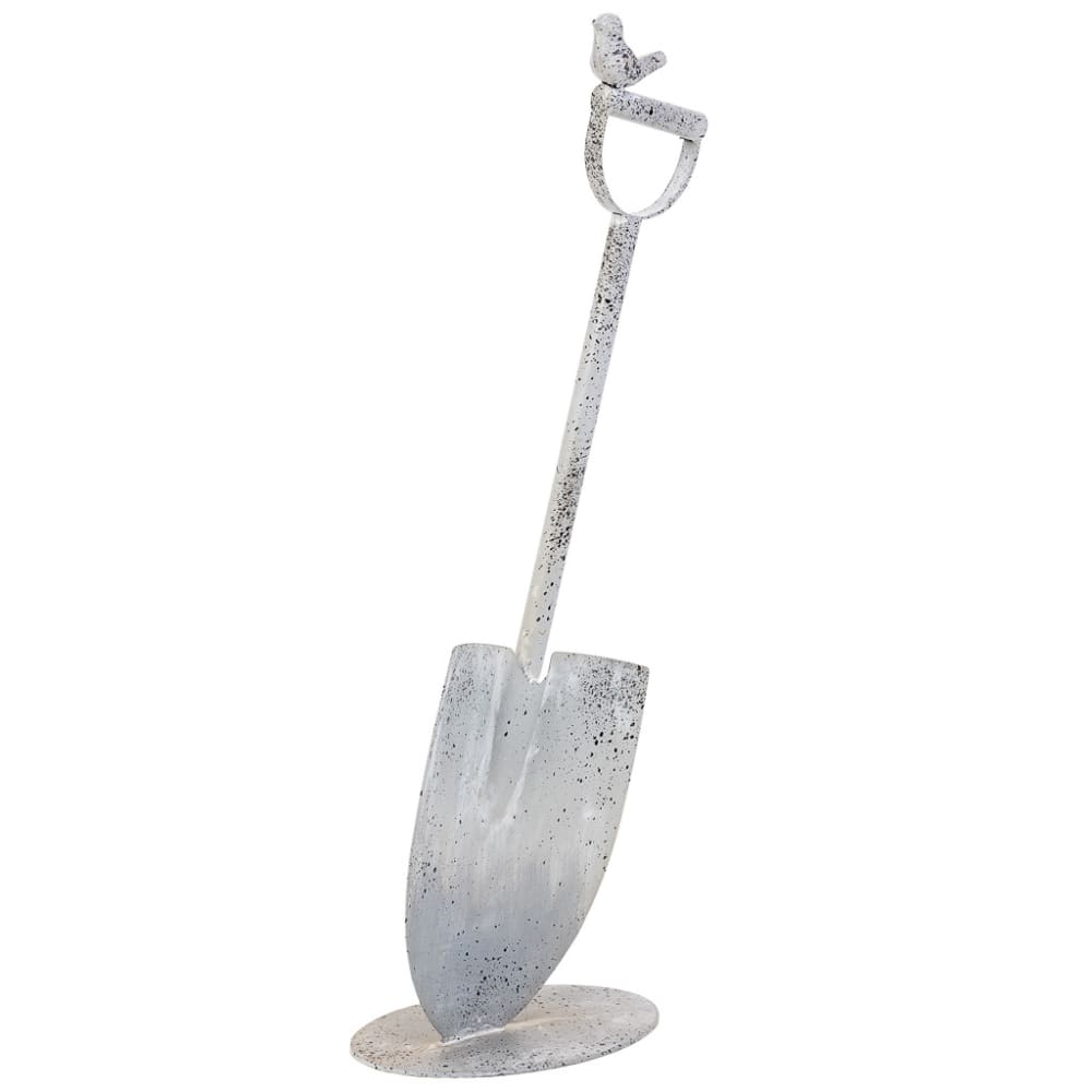 Pelle en métal de décoration pour jardin 23x12x55 cm Pelle en métal de décoration pour jardin 23x12x55 cm