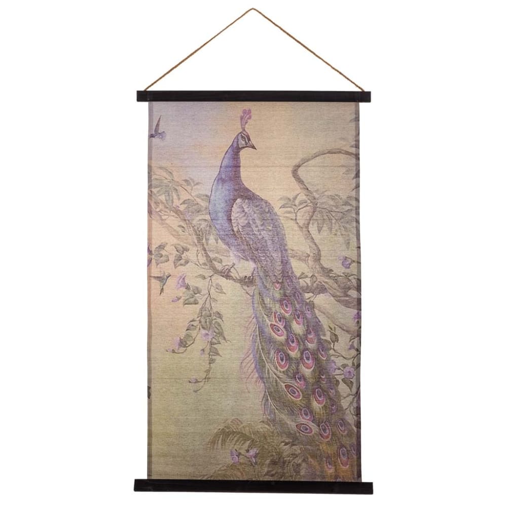 Toile parchemin de tissu imprimée 55x95x2 cm