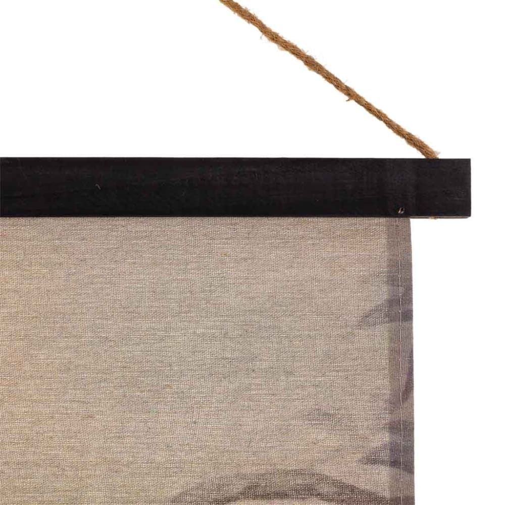 Toile parchemin de tissu imprimée 55x95x2 cm — vue 3
