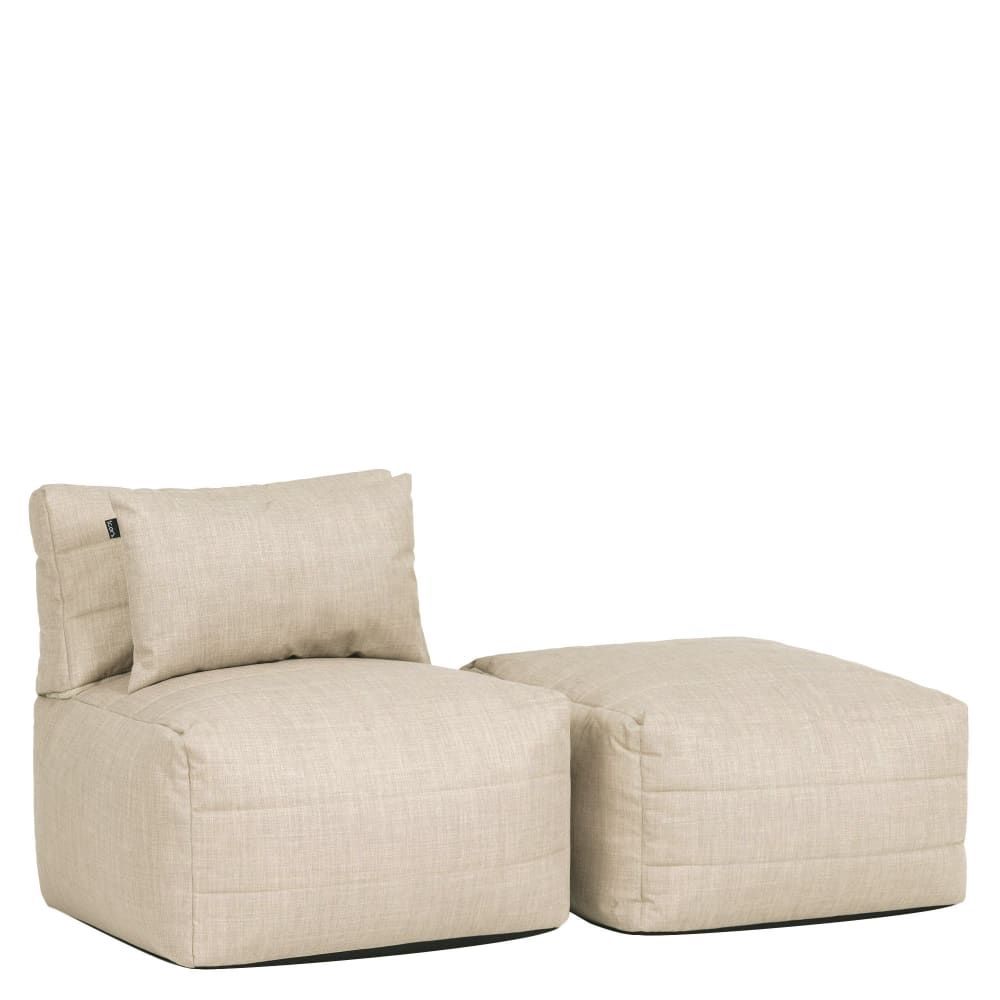 Canapé de jardin modulable