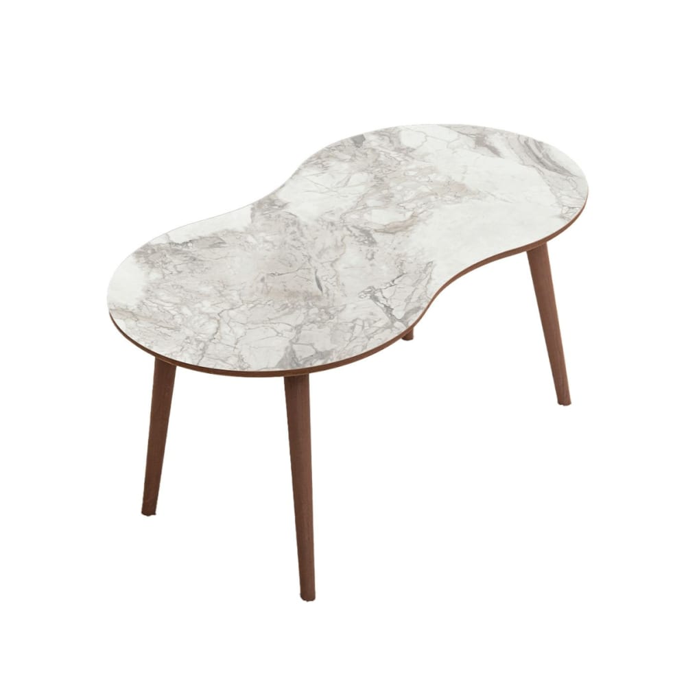Table basse organique - marbre
