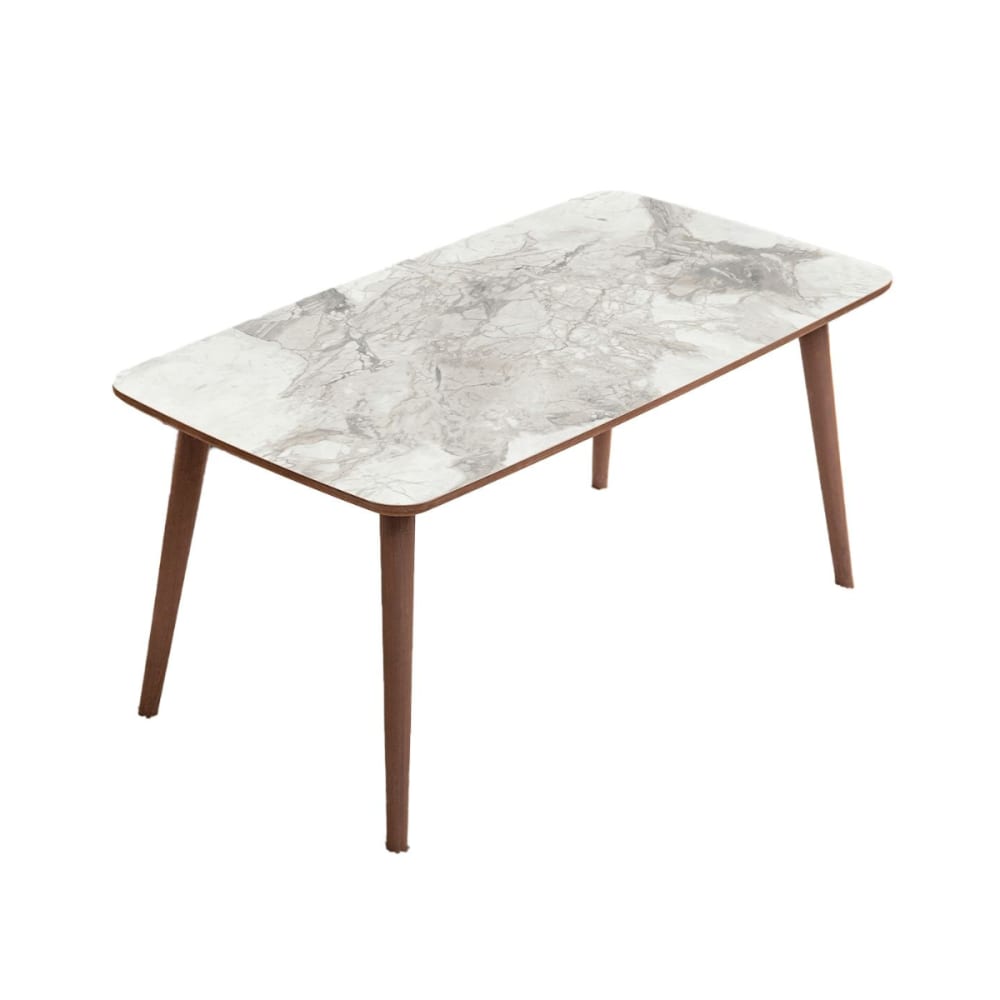 Table basse plateau rectangulaire - marbre
