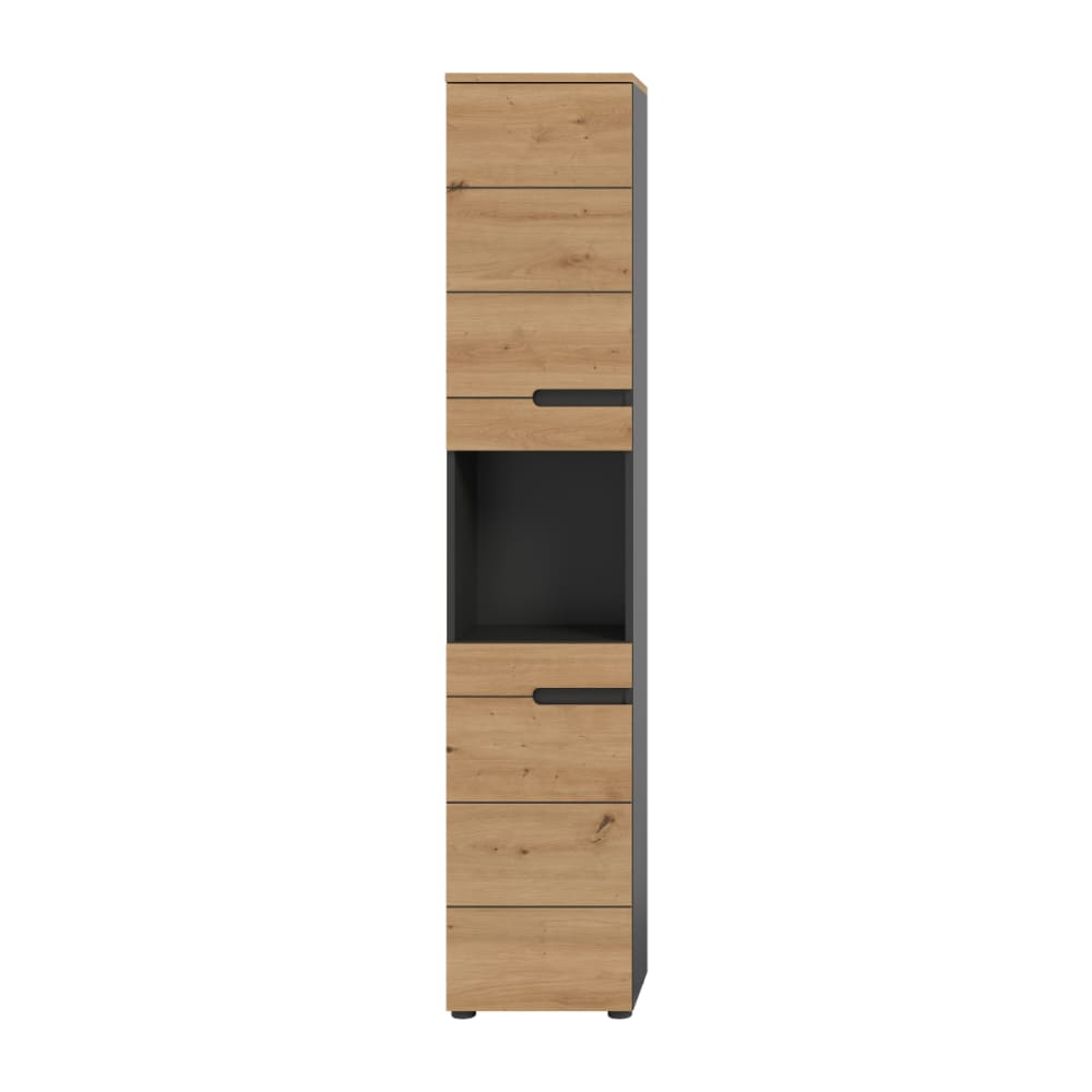Colonne salle bain - gris niche