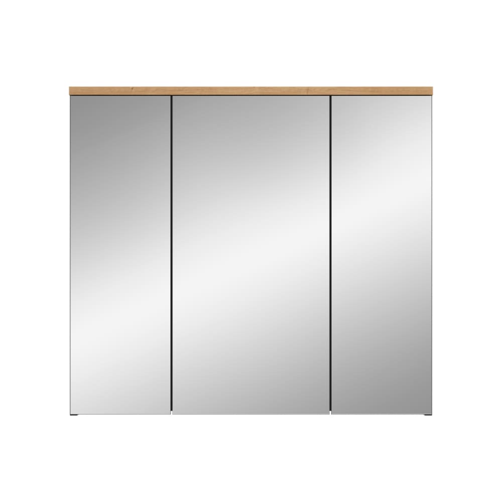 Meuble suspendu 3 portes - miroir