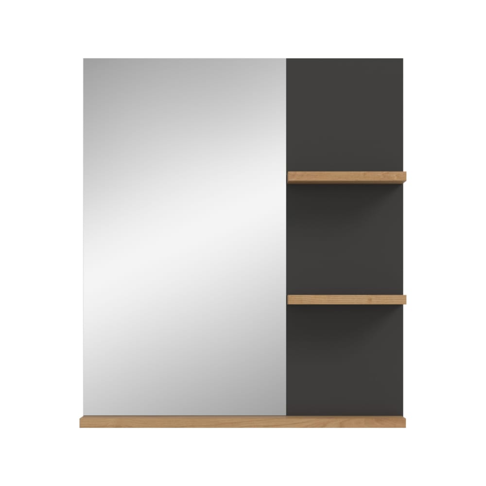miroir avec 3 étagères