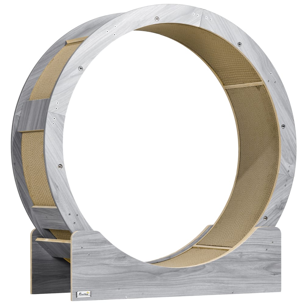 Roue d'exercice pour - grise