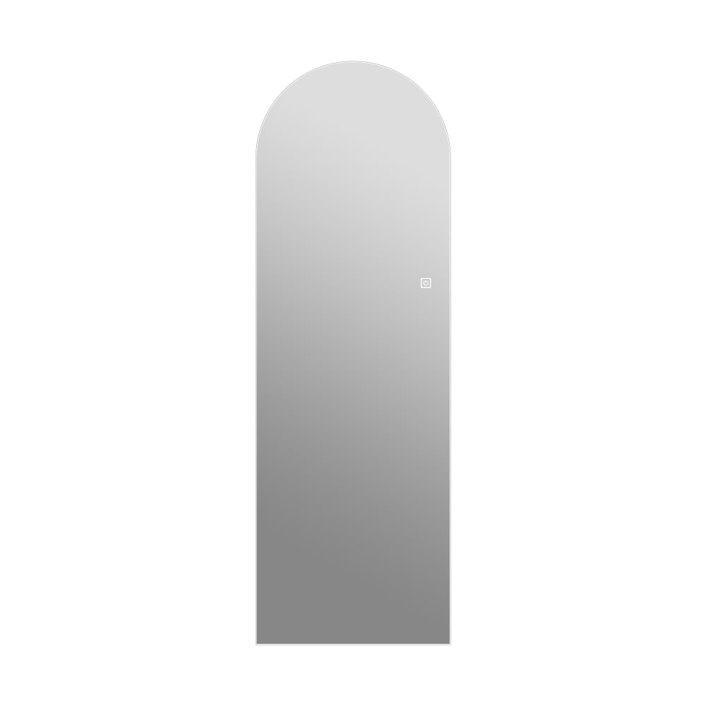 miroir LED en arche 50x150