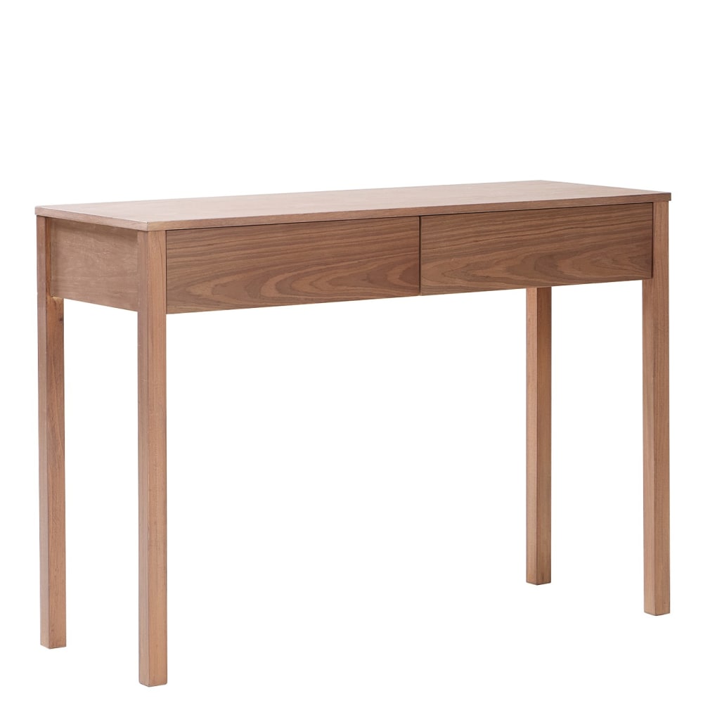 bureau 2 tiroirs en bois