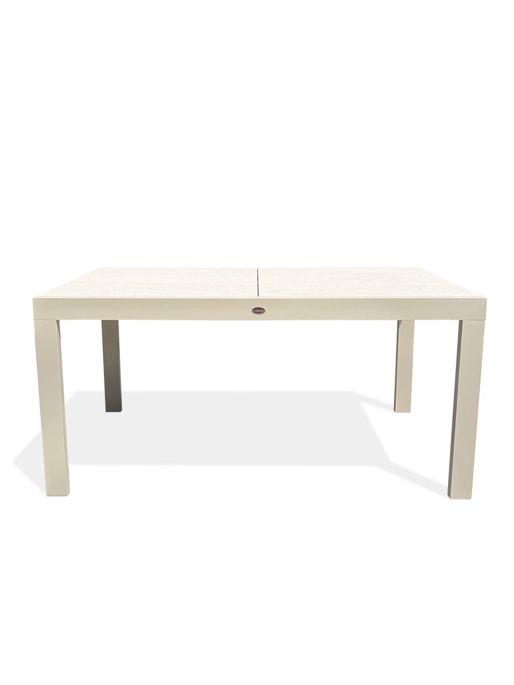 Table de jardin en aluminium - plateau