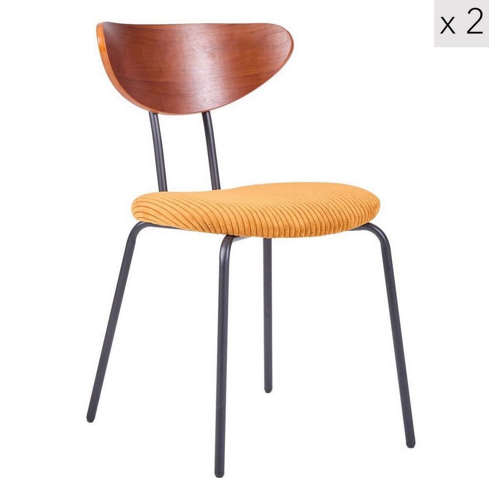 Lot 2 chaises salle