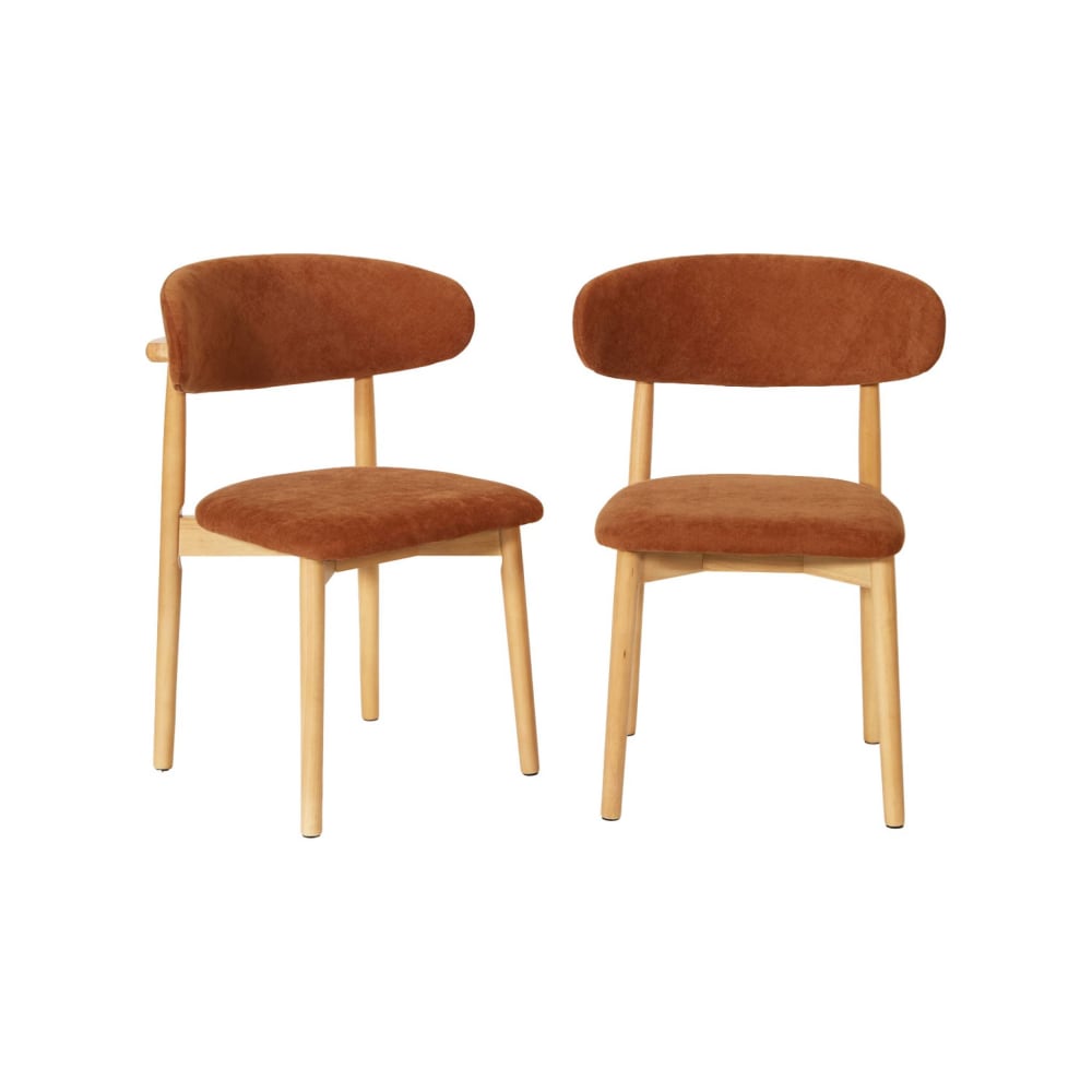 Lot de 2 chaises bois