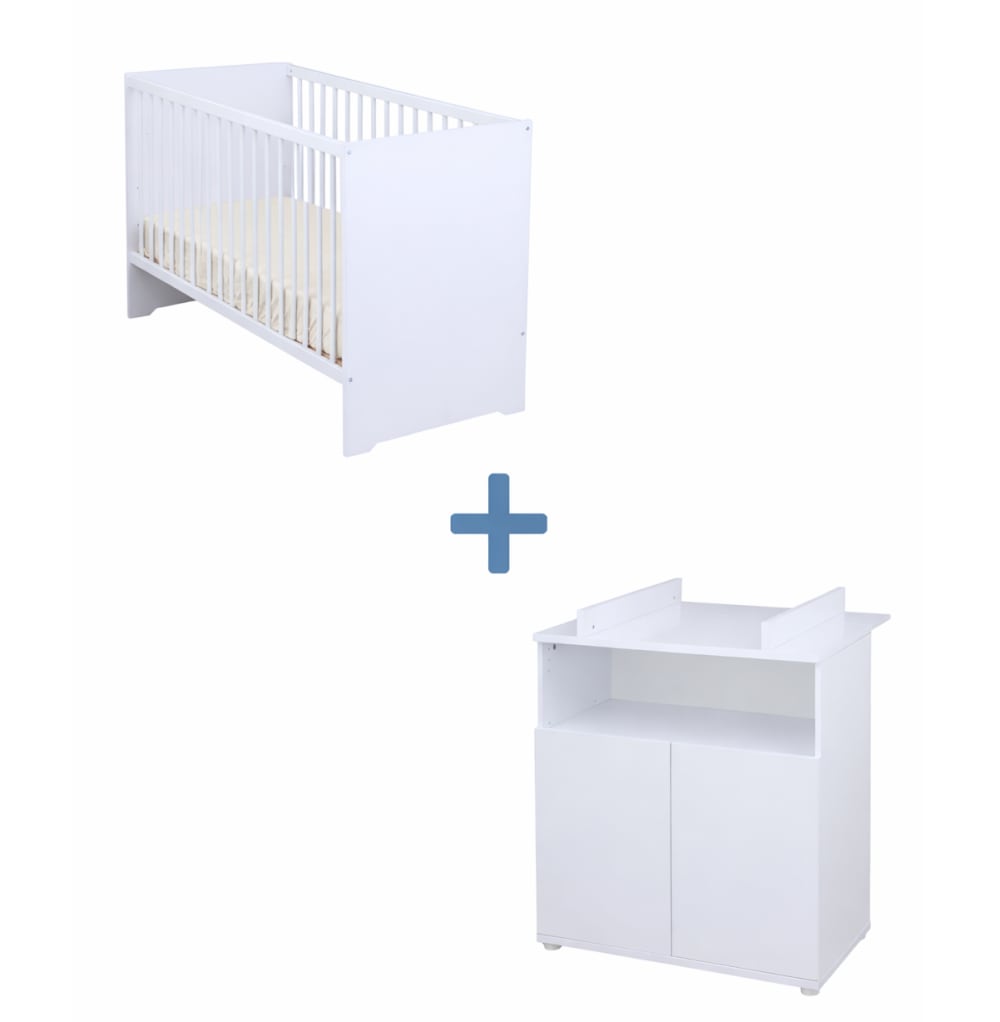 Chambre bébé duo: lit