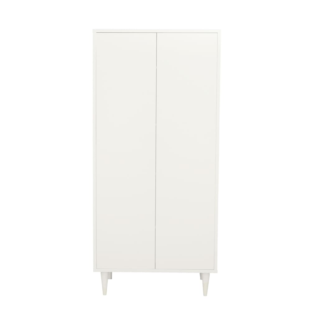 2-türiger Schrank mit Regalen und Kleiderstange - Maisons Du