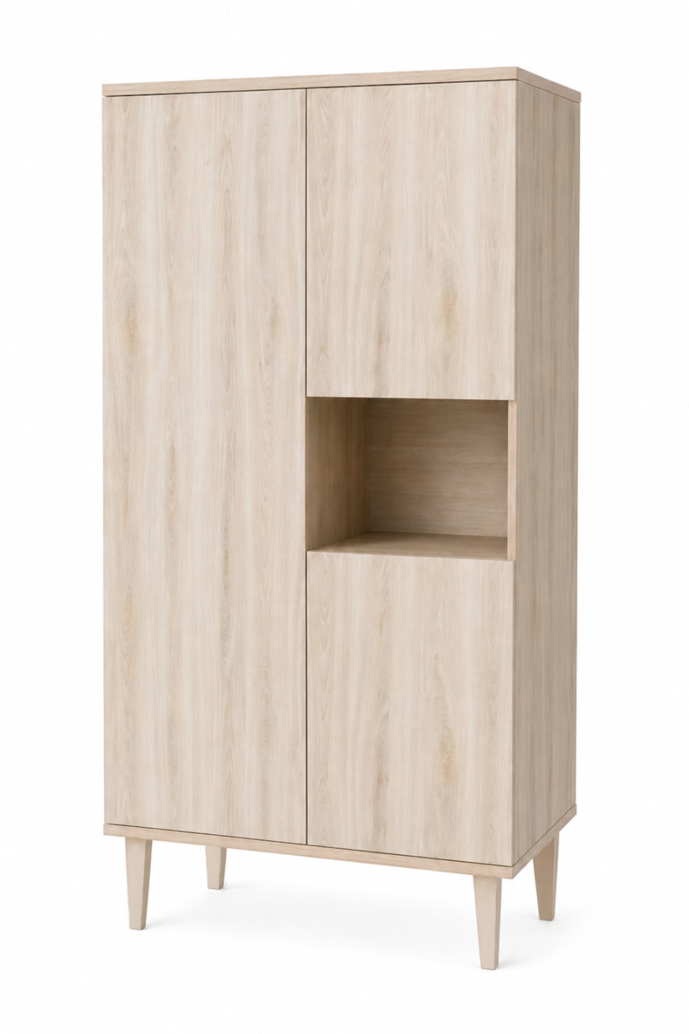 Armoire 3 portes et une