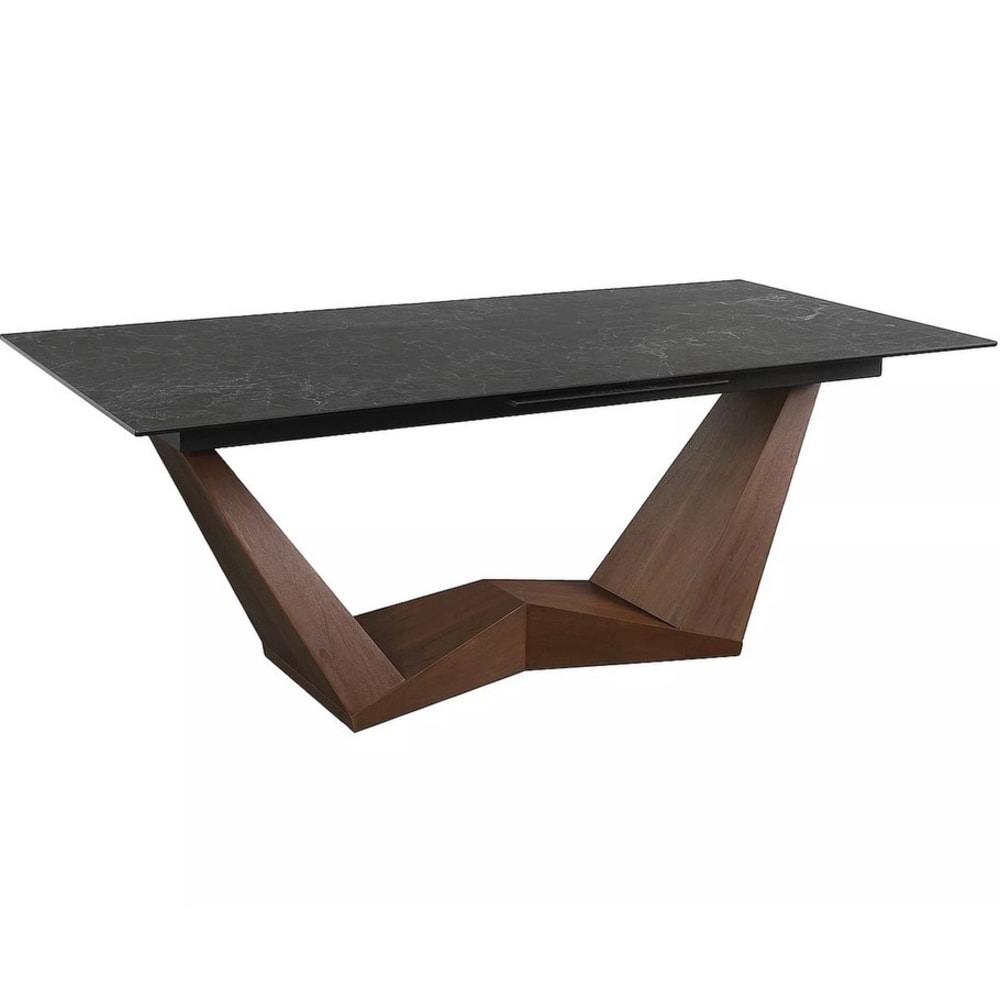 Table à manger extensible - marbre