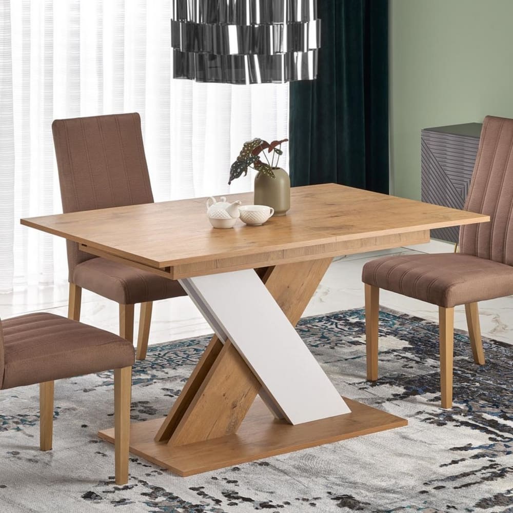 Ausziehbarer Esstisch in Braun - Maisons Du Monde