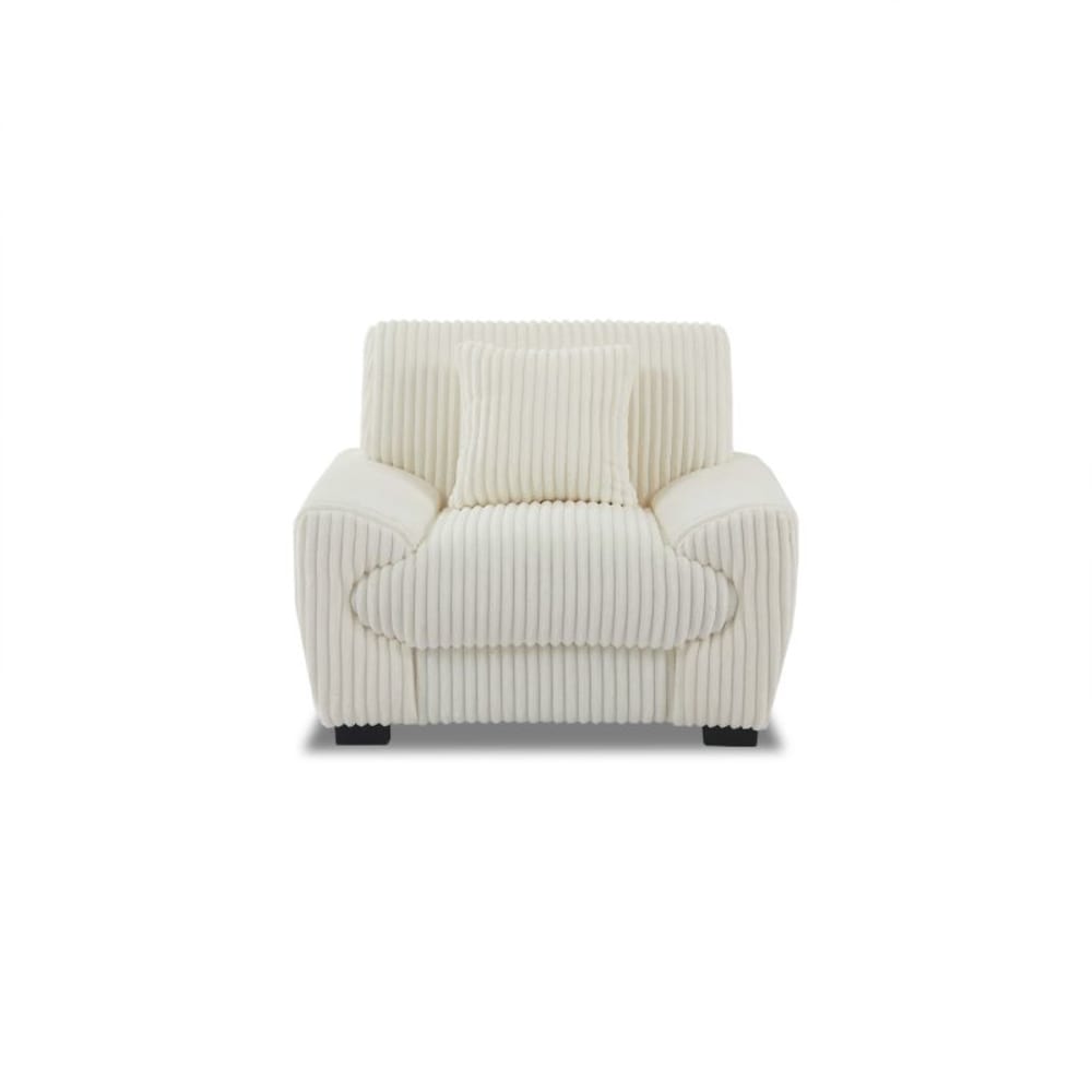 Fauteuil velours côtelé - place