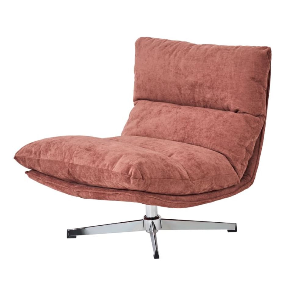 fauteuil rotatif tissu