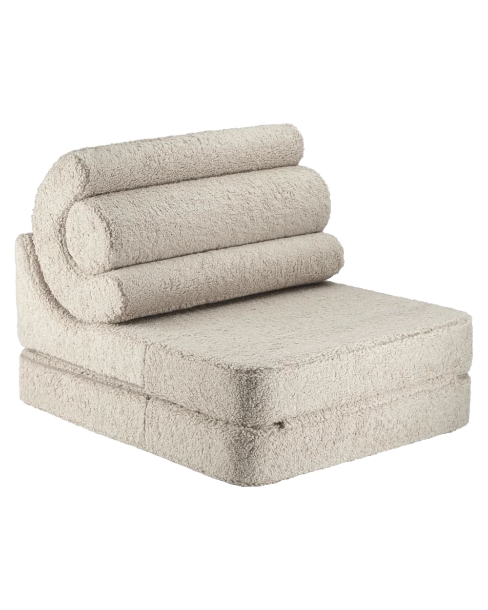Flipster bouclé polyester - biscuit