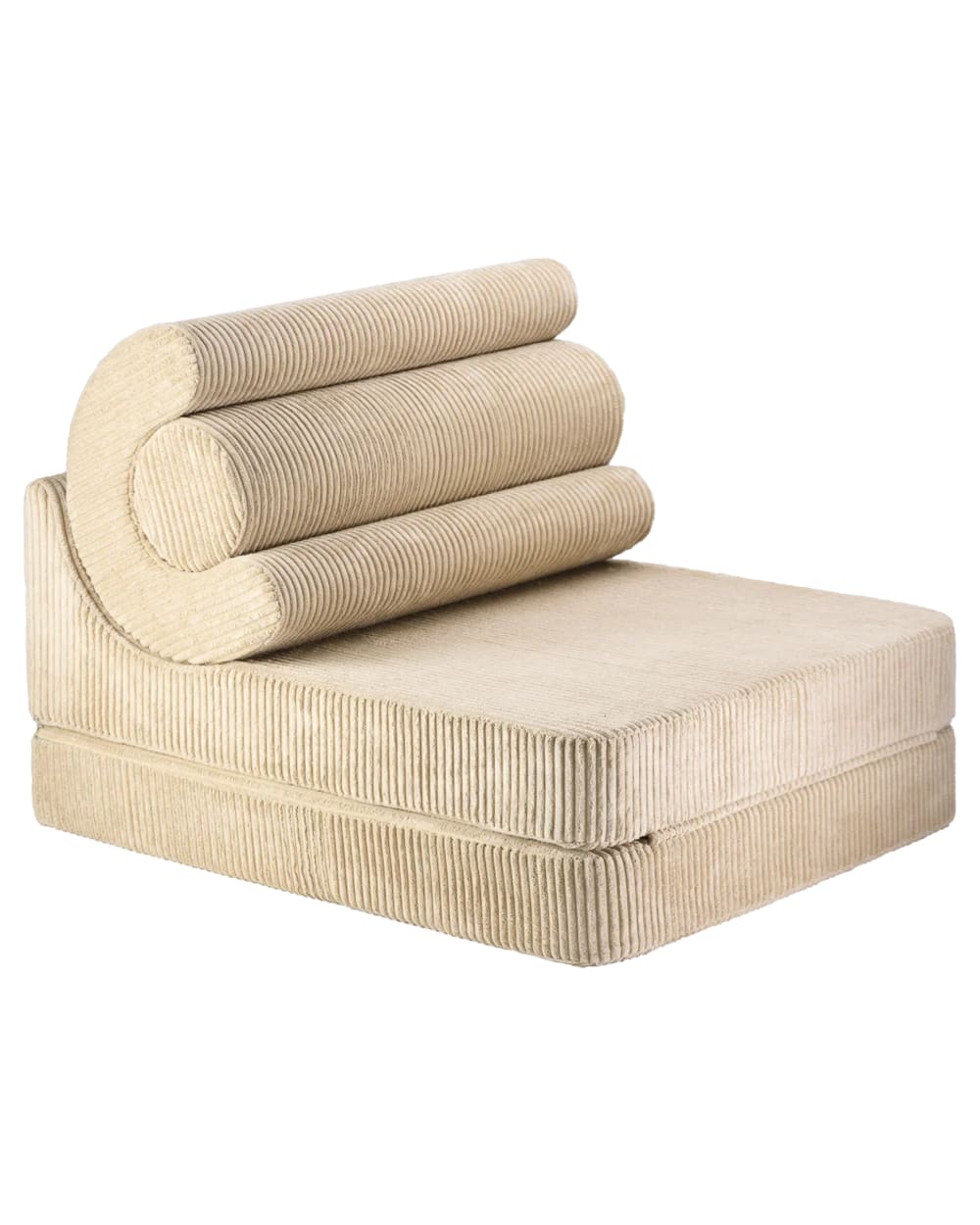 Flipster en velours polyester - sucre