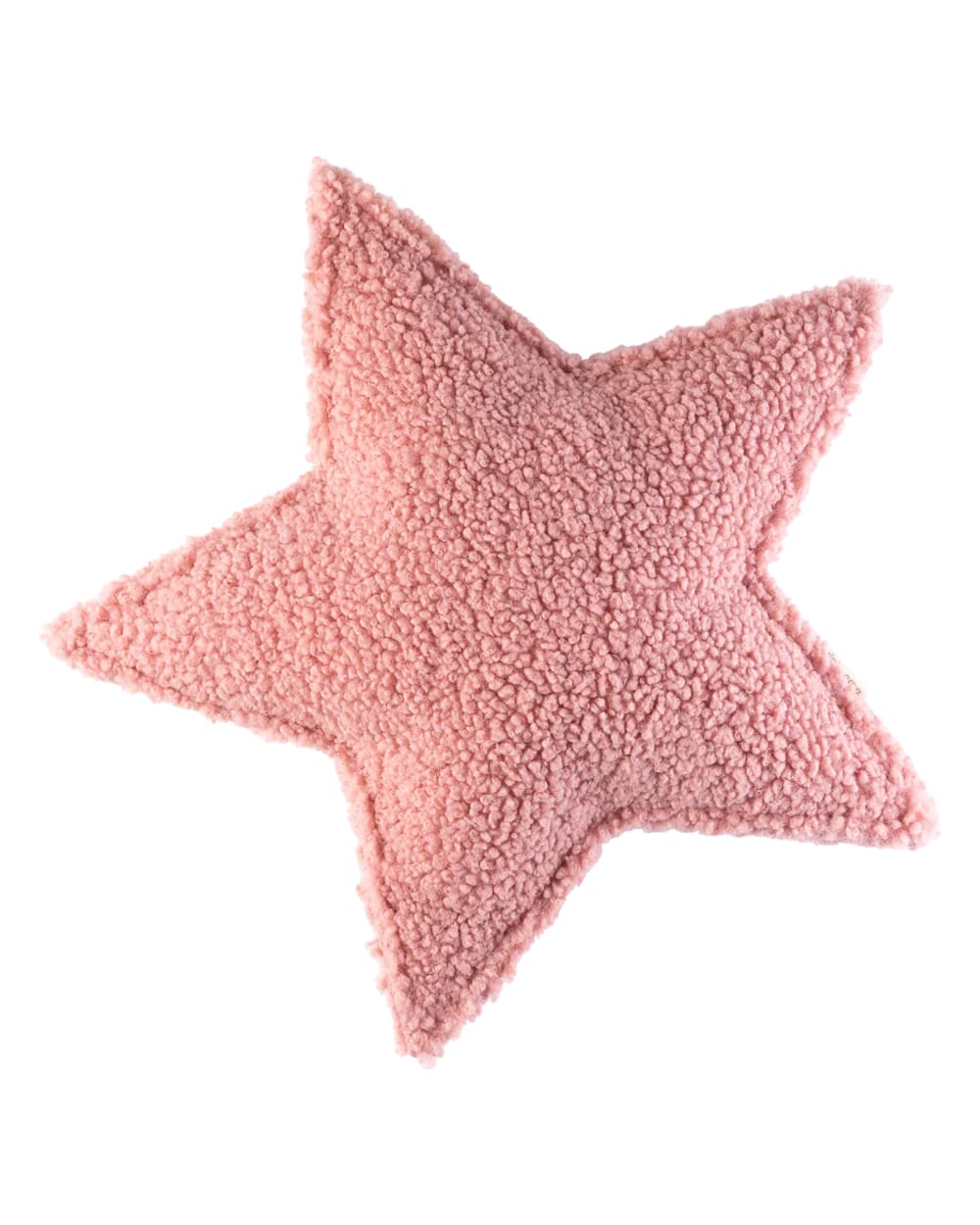 Wigiwama Sternkissen aus Teddy-Stoff 37 x 40 x 10 cm, Guava Rosa ROSA Öko-Tex Zertifikat PES - POLYESTER Kinder