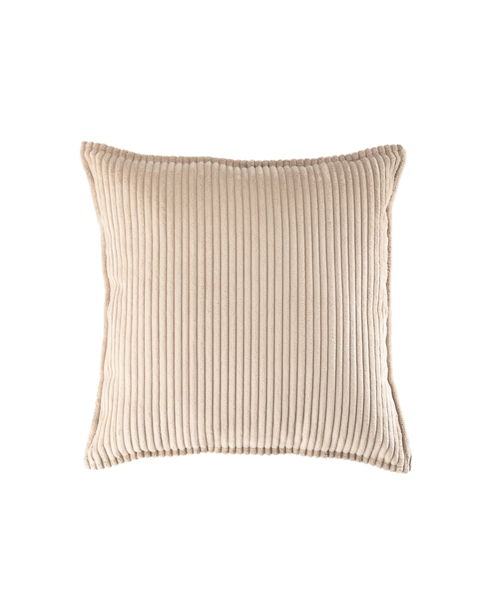 Wigiwama Blockkissen aus Breitcord 45 x 45 x 16 cm, Brauner Zucker BEIGE Öko-Tex Zertifikat PES - POLYESTER Kinder