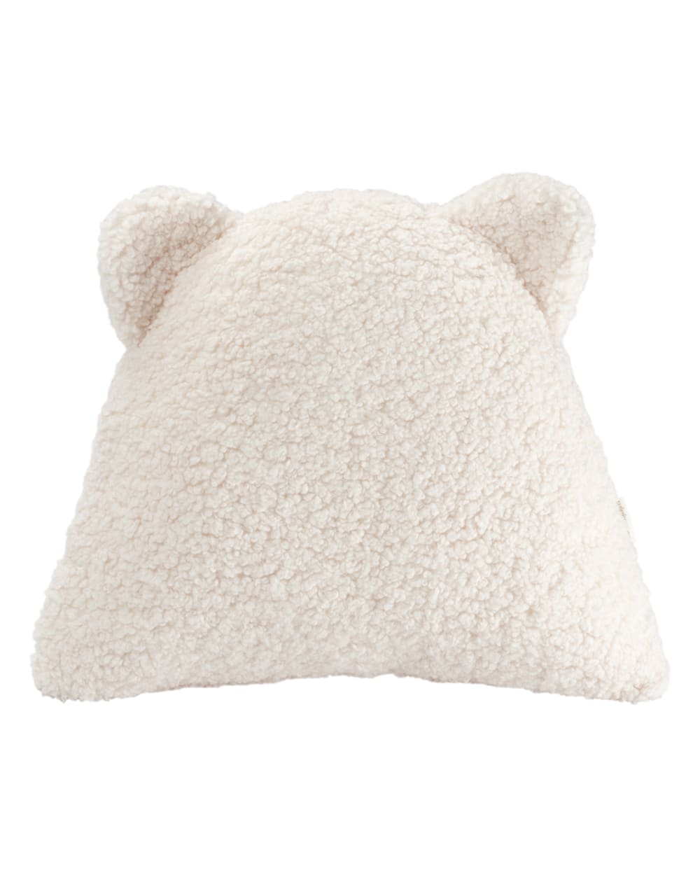 Coussin ours bouclé