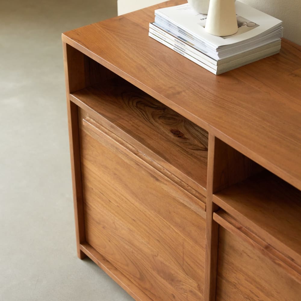 Sideboard aus massivem Akazienholz 120 cm - Maisons Du Monde