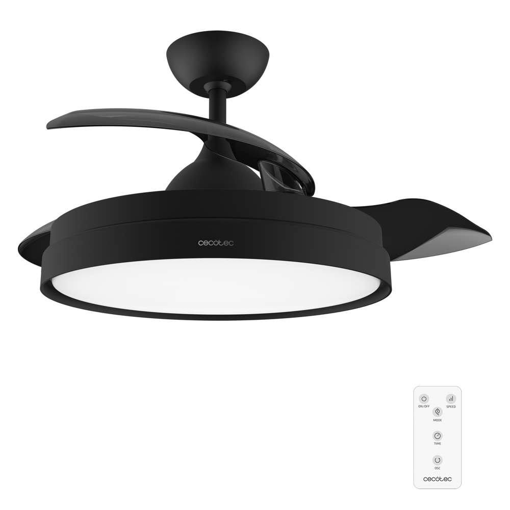 Ventilateur de plafond energysilence aero 4280 invisible black