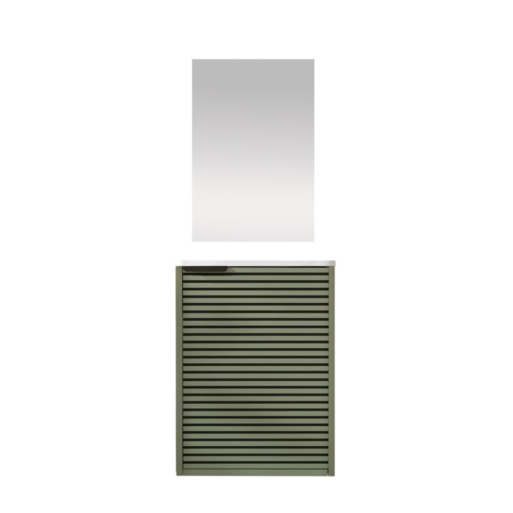 Meuble salle bains - miroir