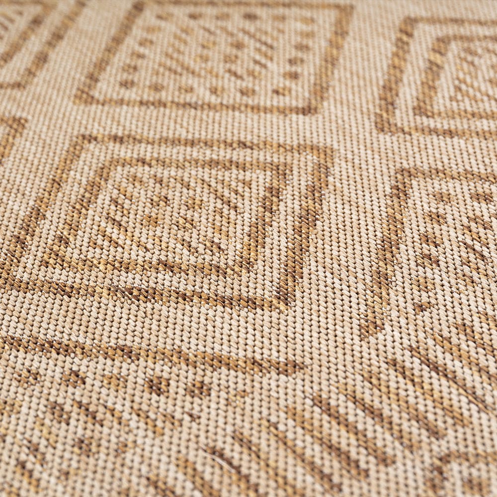 Tapis aspect jute berbère beige 60x100cm — vue 4