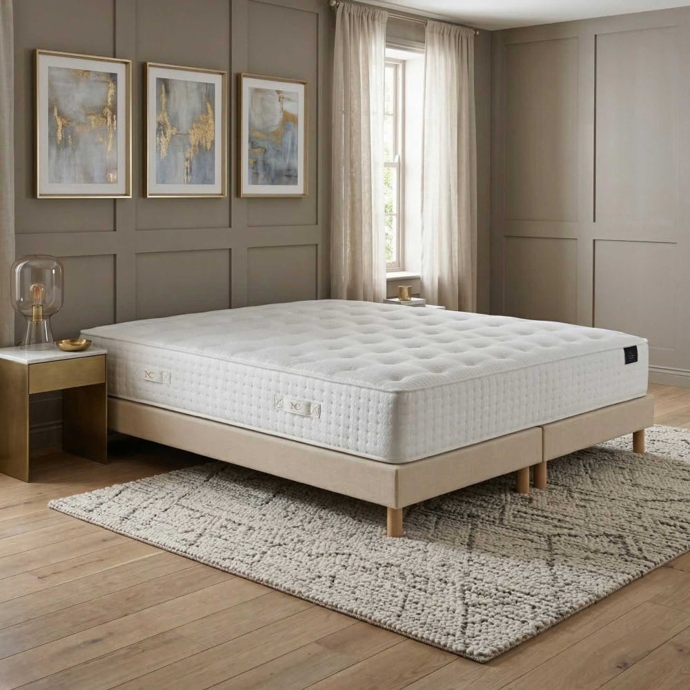 Matelas mousse hr callisto h29 accueil mémoire de forme sommier beige Matelas mousse hr callisto h29 accueil mémoire de forme sommier beige