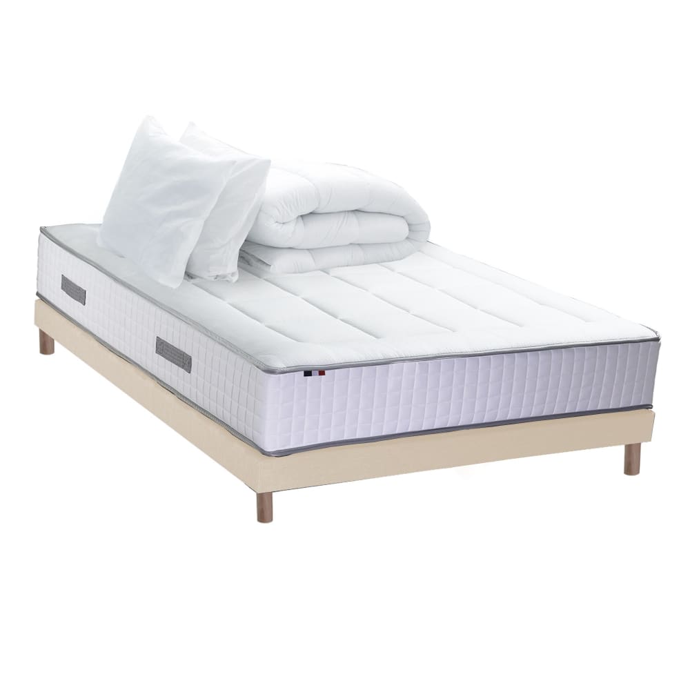 Pack matelas ressorts - oreillers
