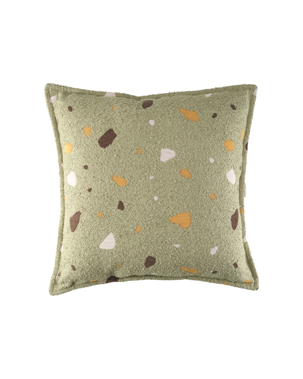 Coussin bloc bouclé