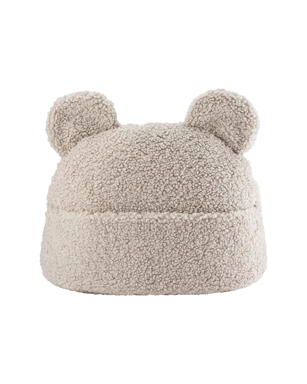 Pochette enfant bouclé - biscuit