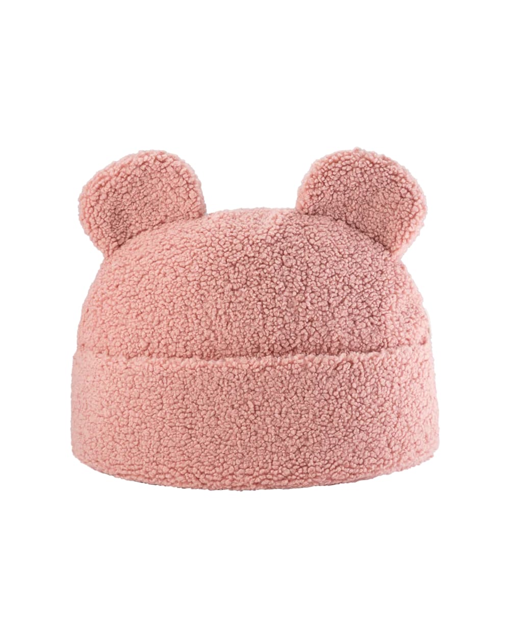 Pochette enfant bouclé - rose