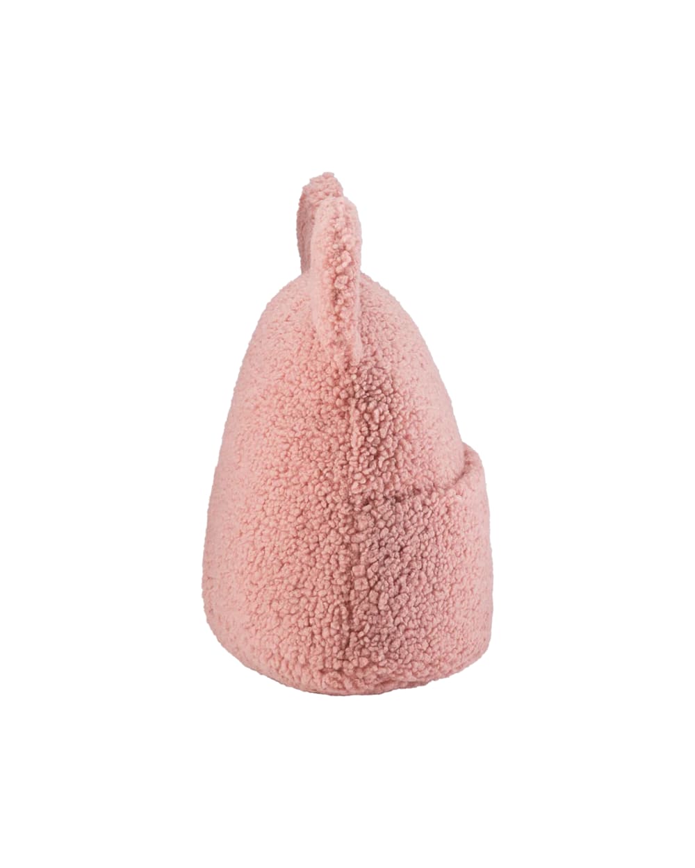 Aufbewahrungstasche aus Teddy-Stoff 42 x 40 x 22 cm, Guava Rosa -