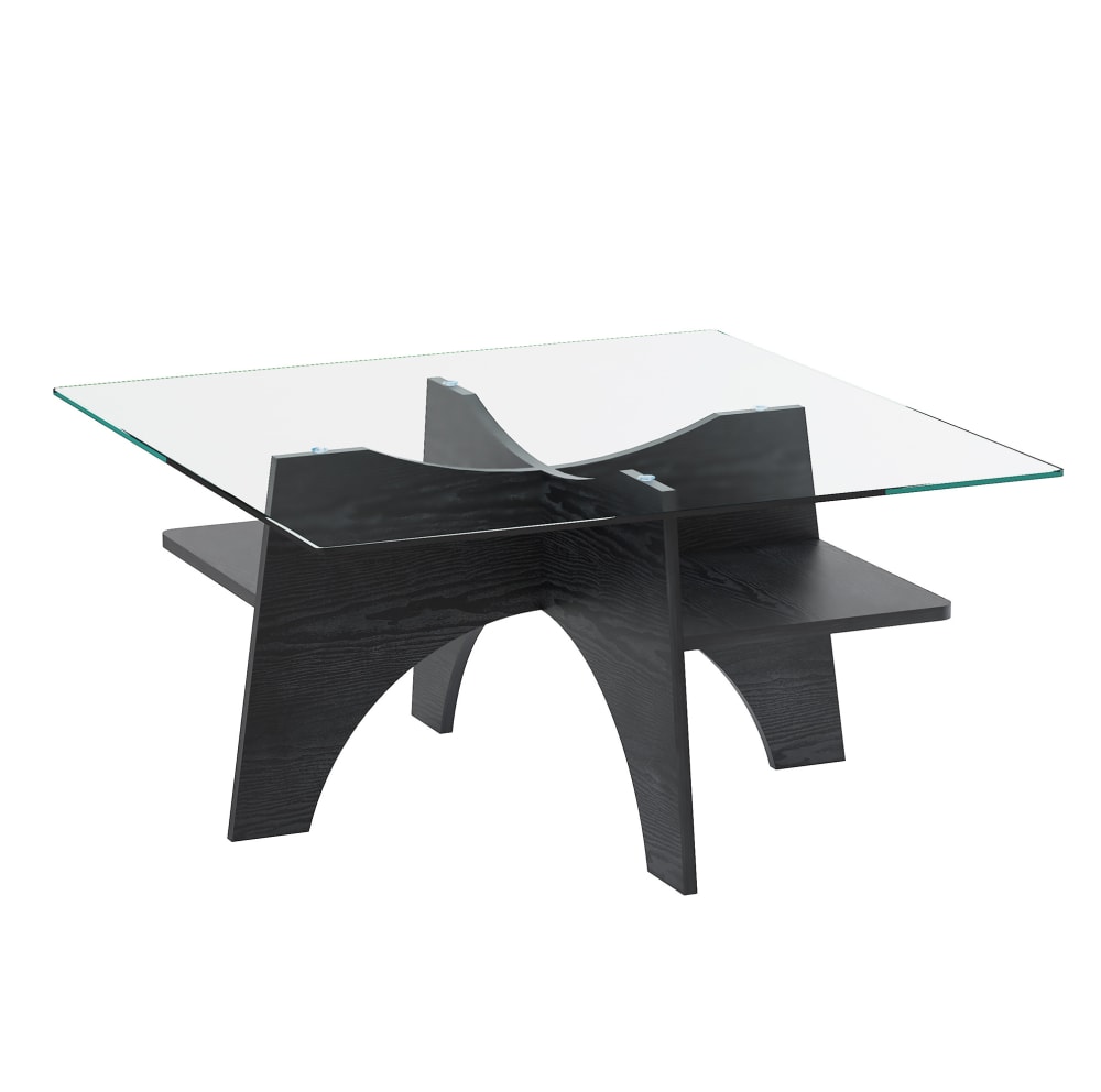 Table basse en verre