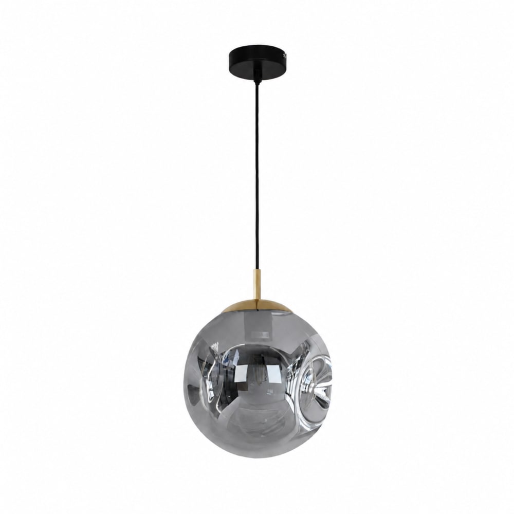 Suspension chrome en - verre
