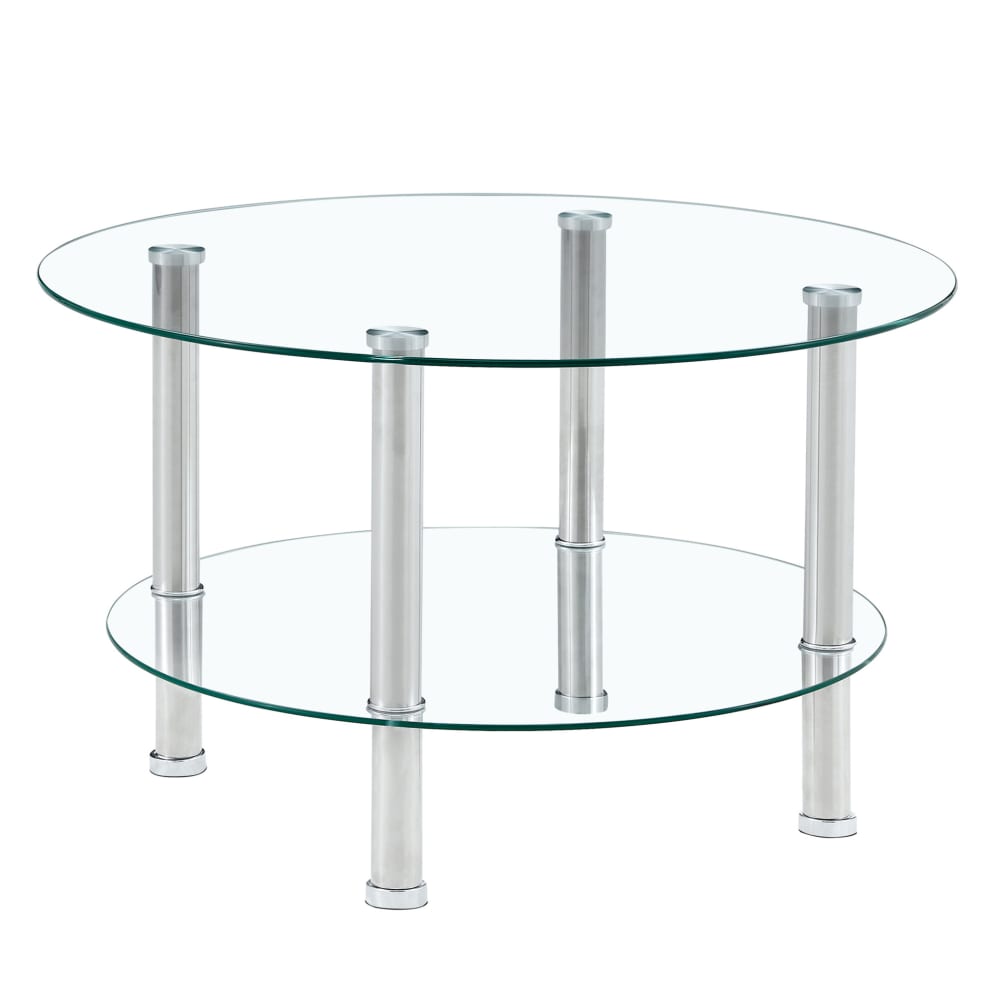 Table basse en verre