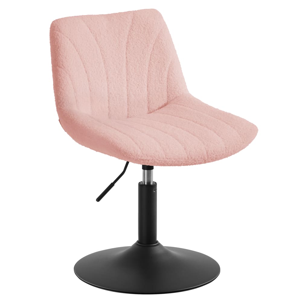 tabouret de bar ergonomique - rose