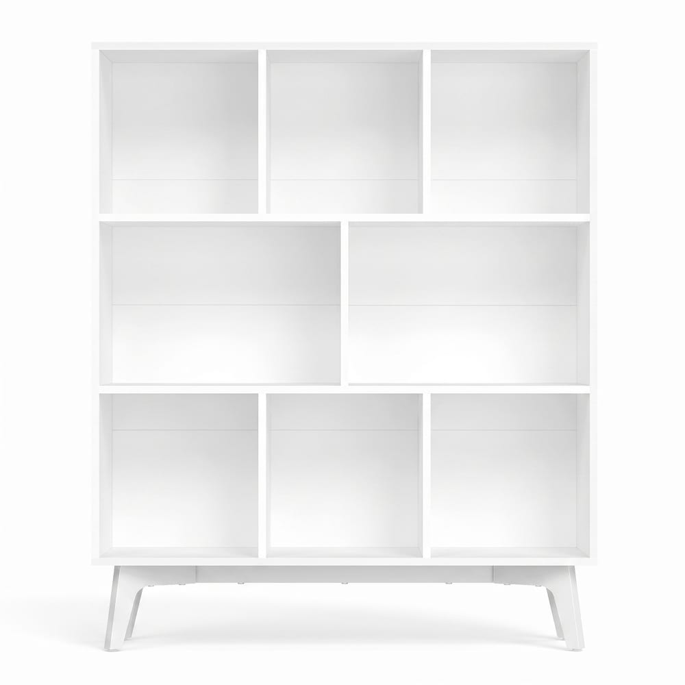 Bibliothèque avec 8