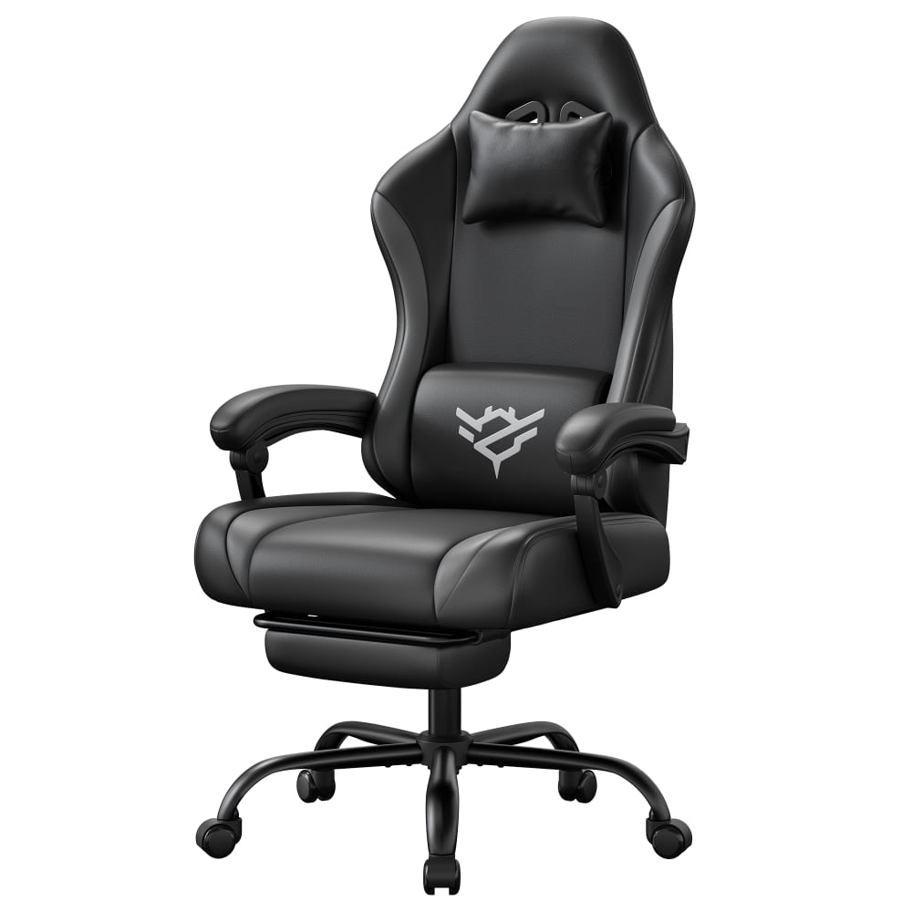 Fauteuil gamer ergonomique - cuir