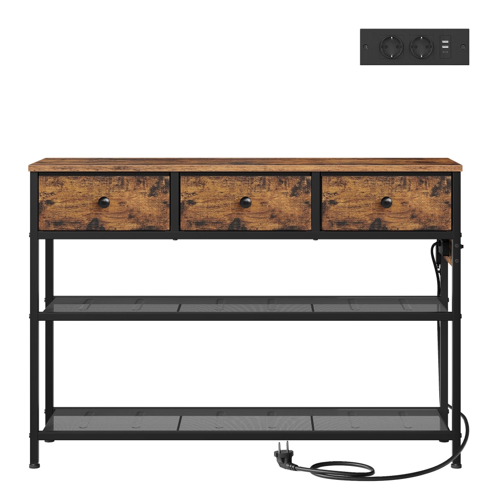 console avec éclairage