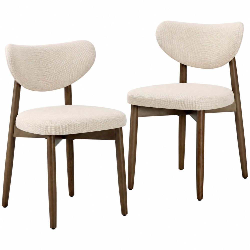 chaises de table lot - bois massif