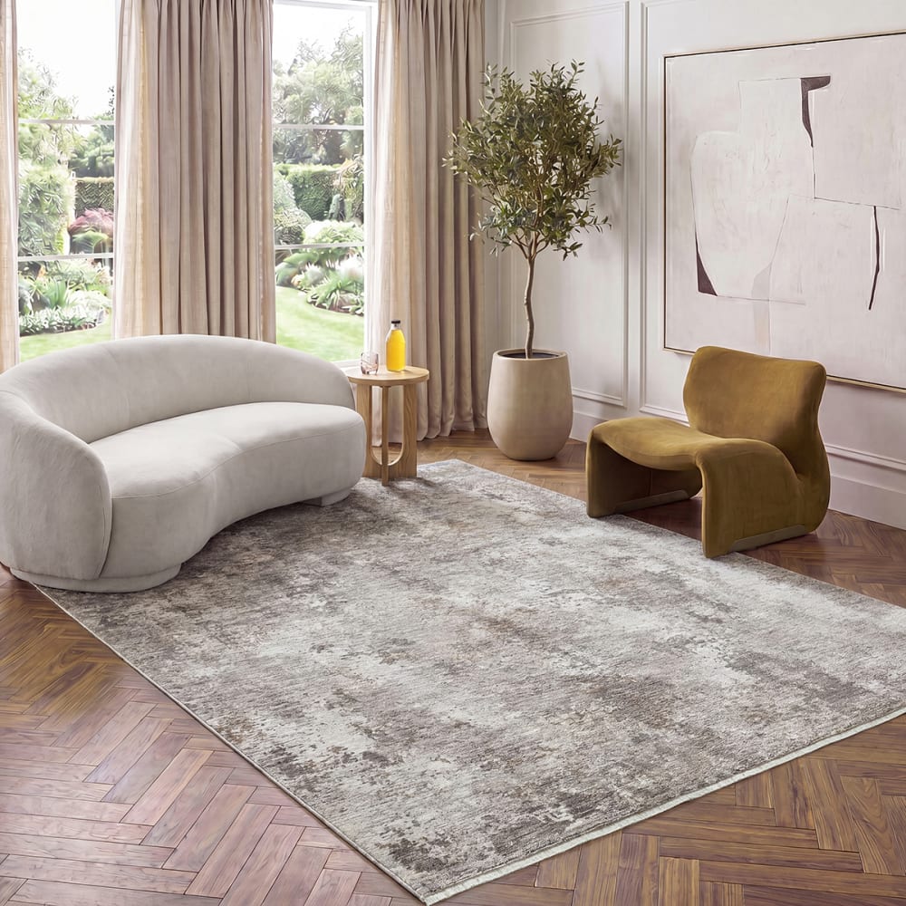 Tapis design moderne haut gamme, vert, 120 x 160 cm — vue 3